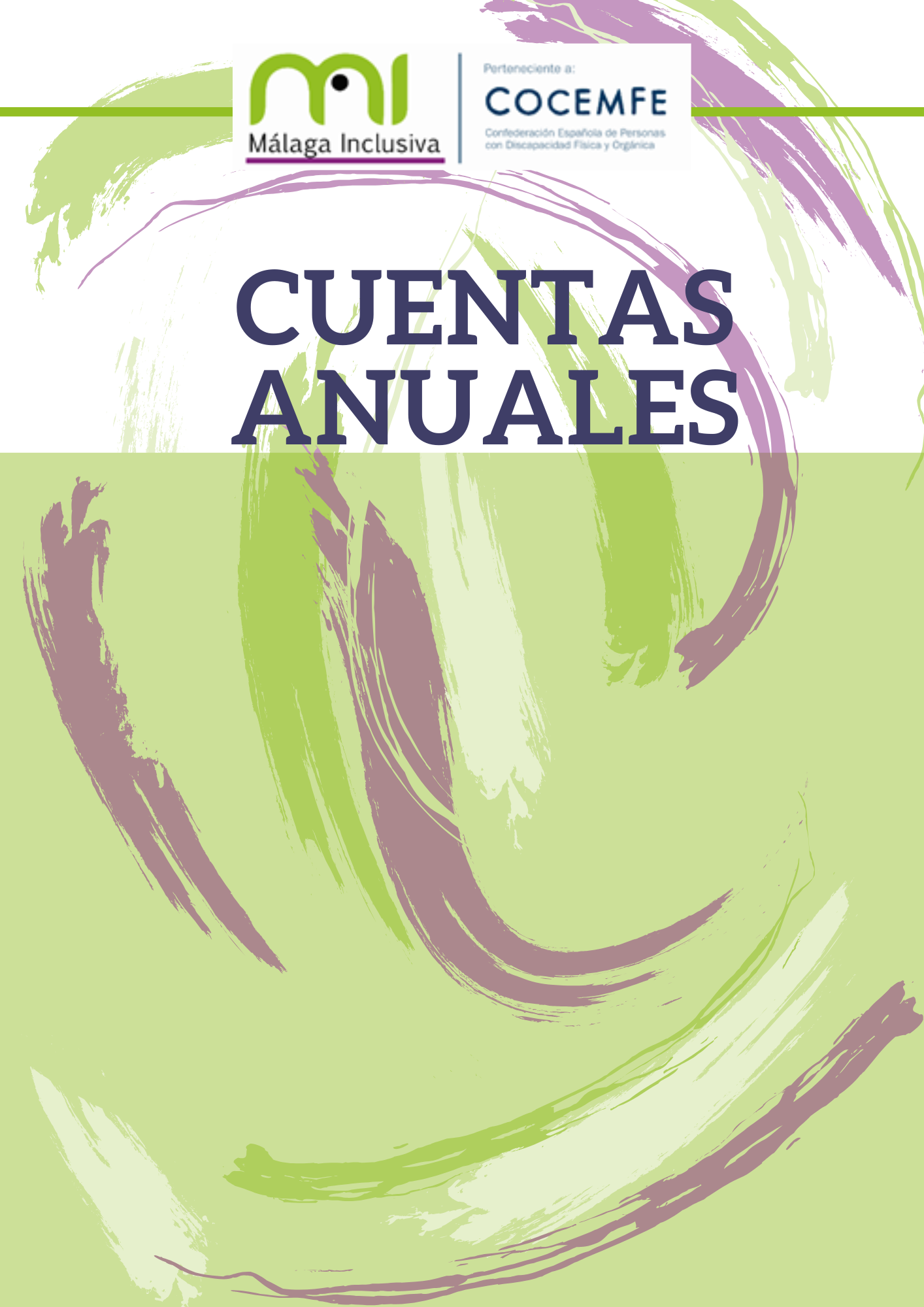 Portada de Cuentas anuales